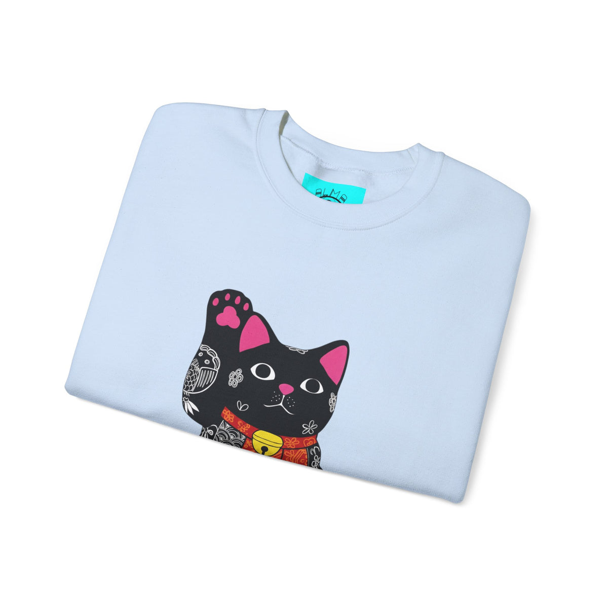Good luck cat Unisex Heavy Blend™ Crewneck Sweatshirt