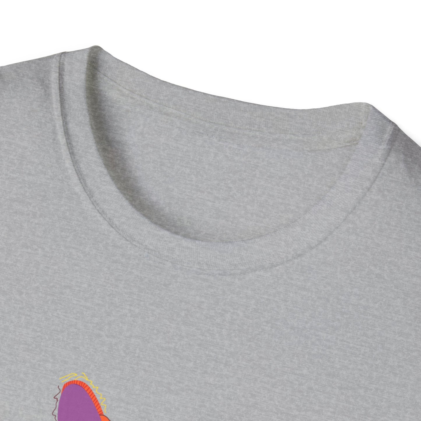 Vibrant Tiger Graphic Unisex Softstyle T-Shirt