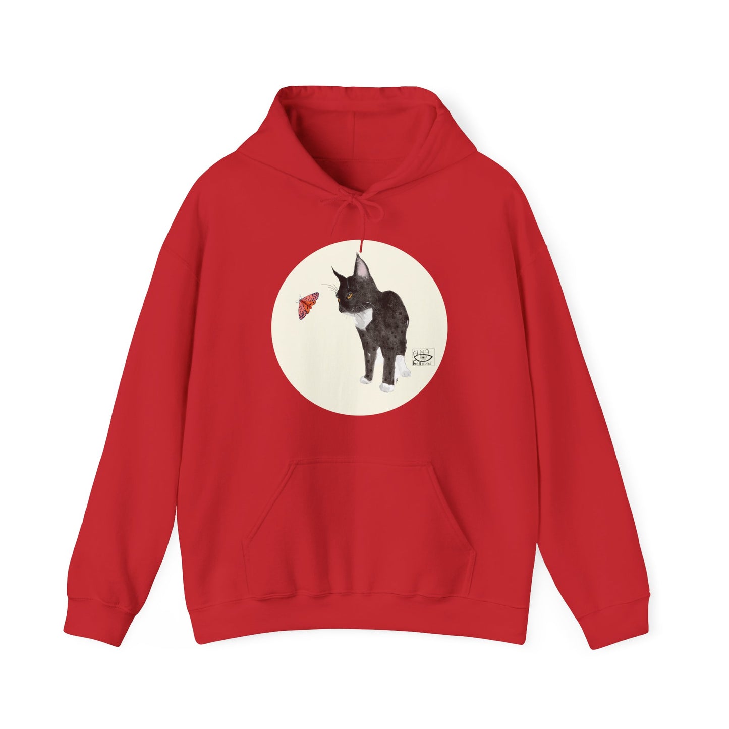 Cat-Inspired Heavy Blend Hoodie, Cozy Animal Sweatshirt, Pet Lover Gift, Unisex Graphic Hooded Sweatshirt, Cute Cat Apparel, Perfect [...]