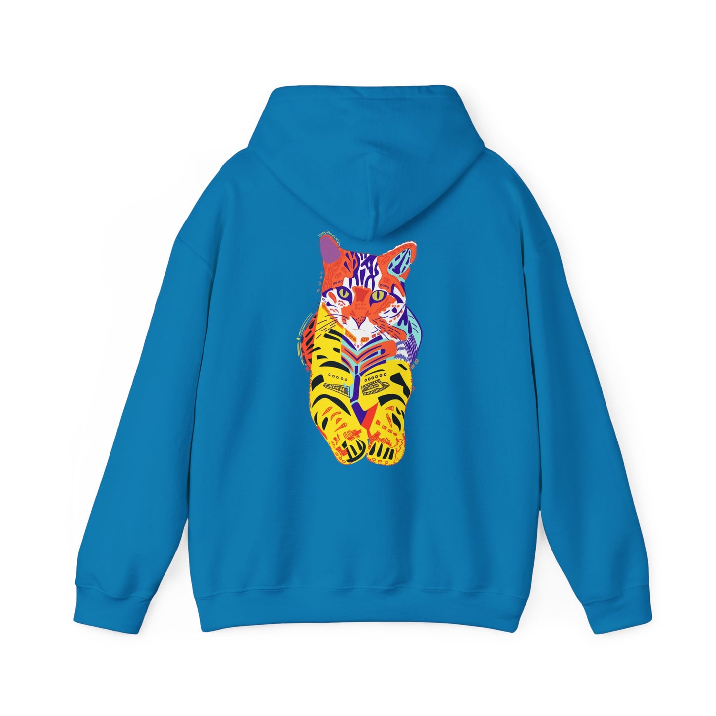 Tiger Cat Unisex Heavy Blend™ Hooded Sweatshirt