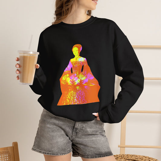 Young Queen Elizabeth I Unisex Heavy Blend™ Crewneck Sweatshirt