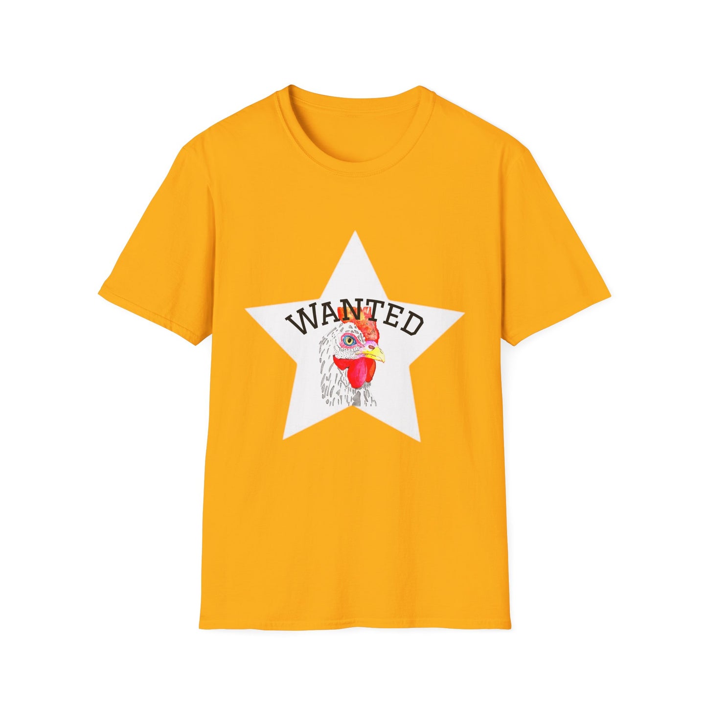 Wanted Heart T-Shirt | Unisex Softstyle Tee for Animal Lovers, Unique Gift, Casual Wear, Valentine's Day, Birthday, Fun Graphics