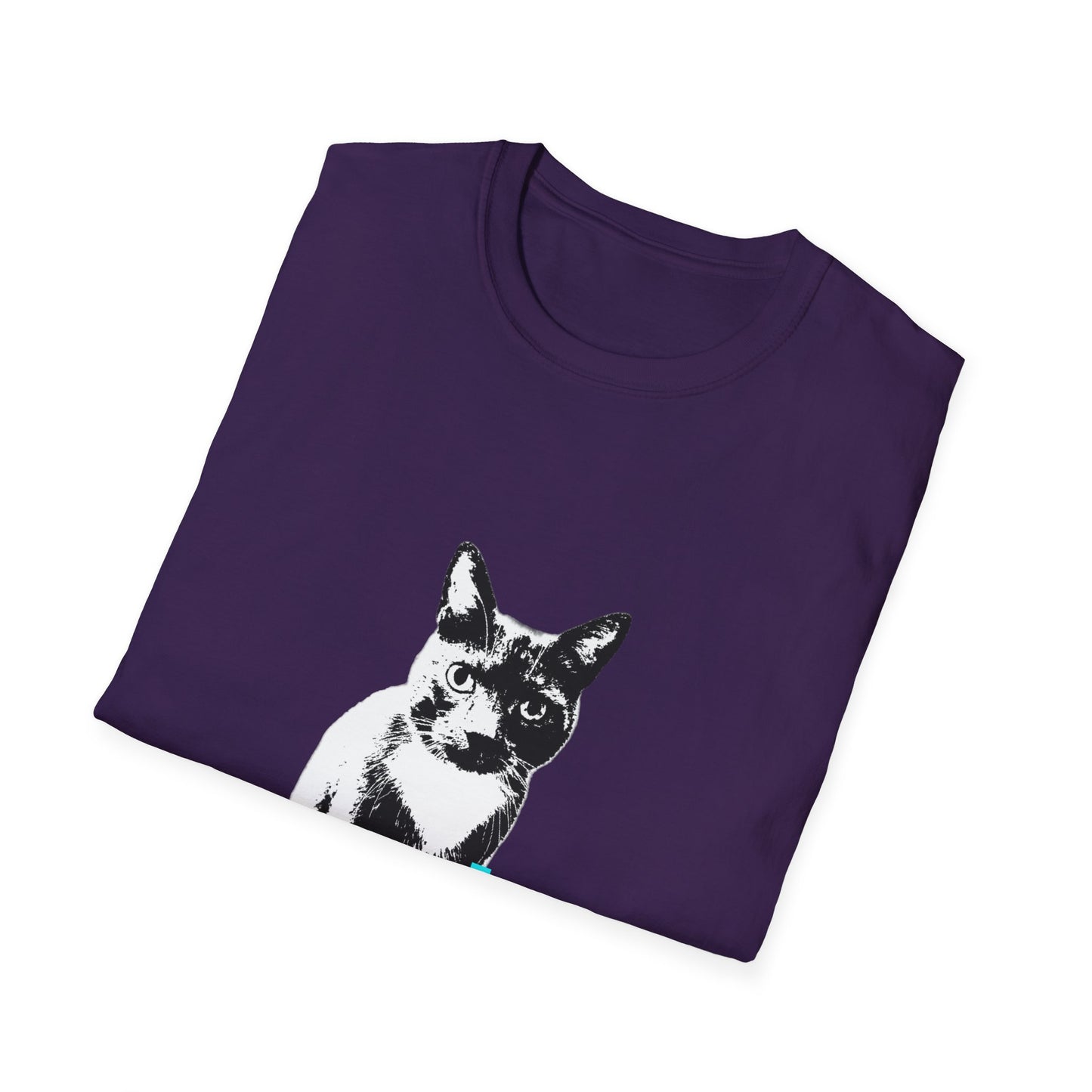 Bertie customer cat Unisex Softstyle T-Shirt