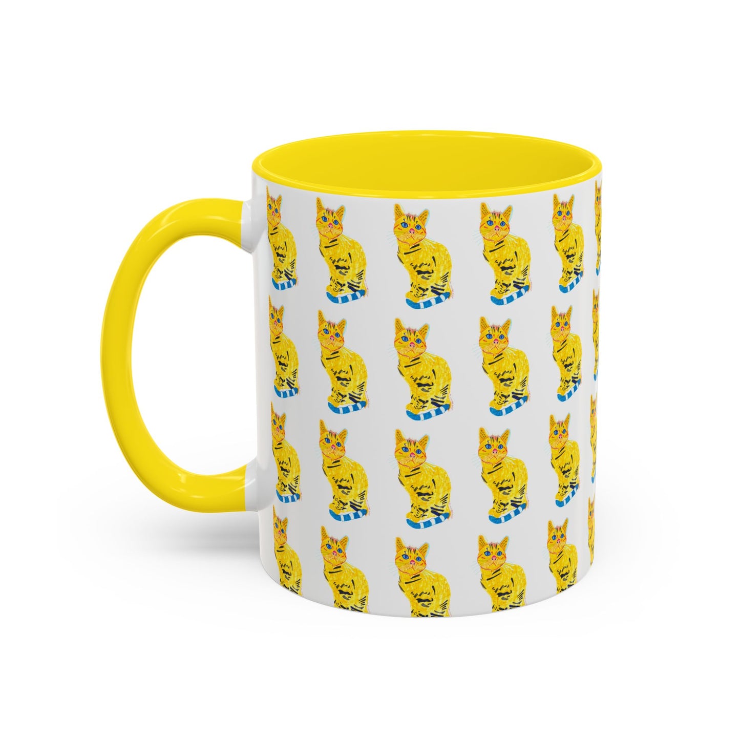 Yellow Cat Mug