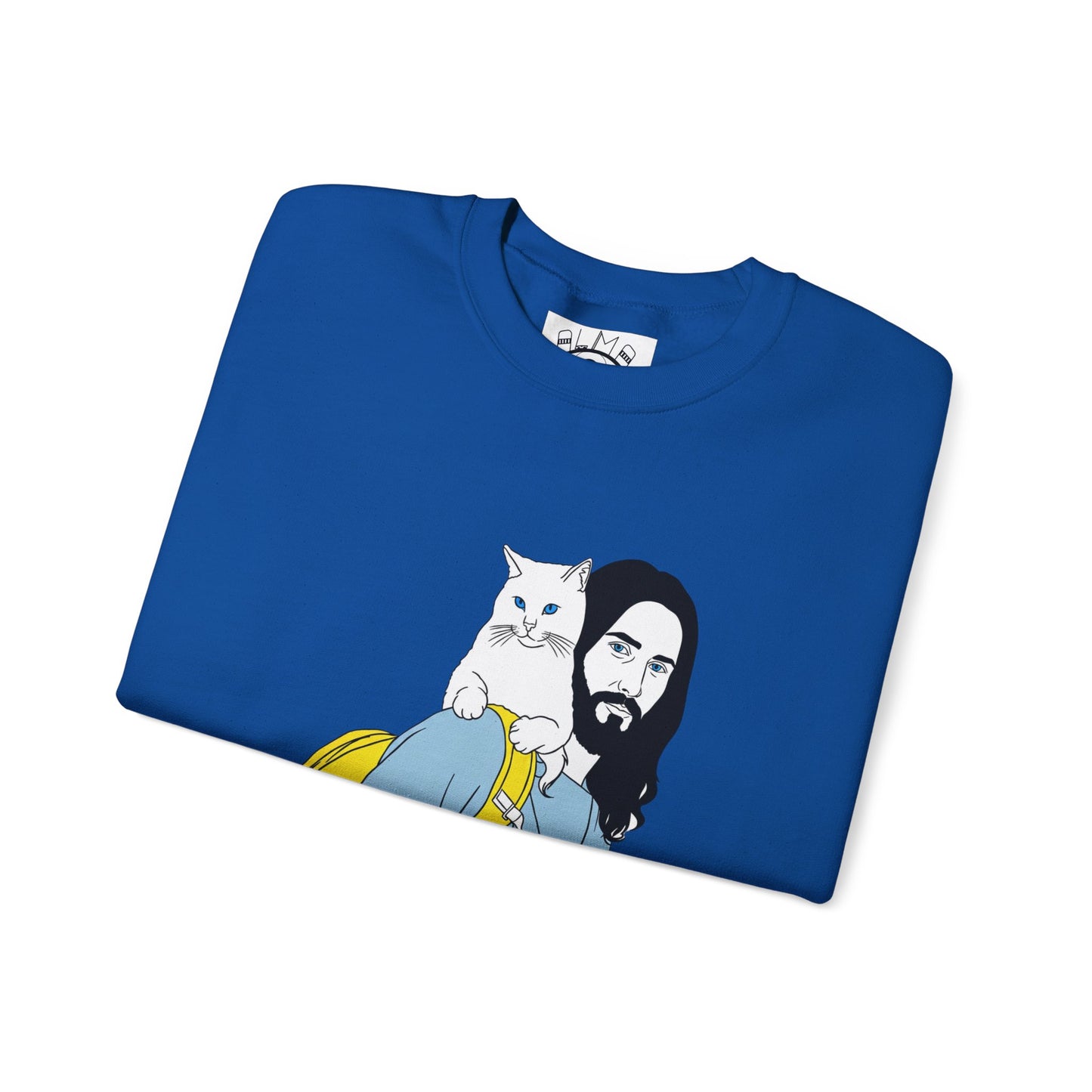 Jeus and cat Unisex Heavy Blend™ Crewneck Sweatshirt