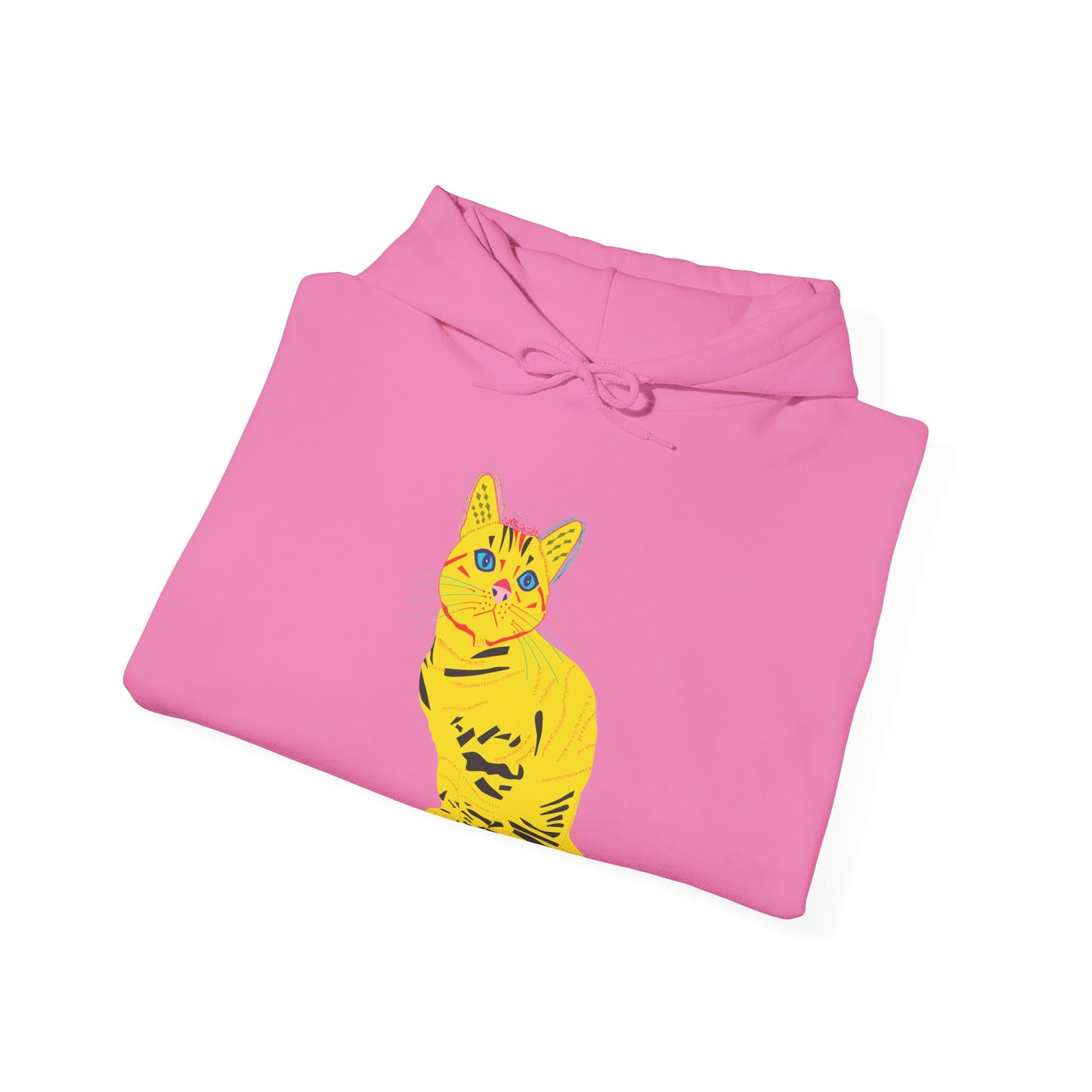Yellow Cat Unisex Heavy Blend™ Hooded Sweatshirt