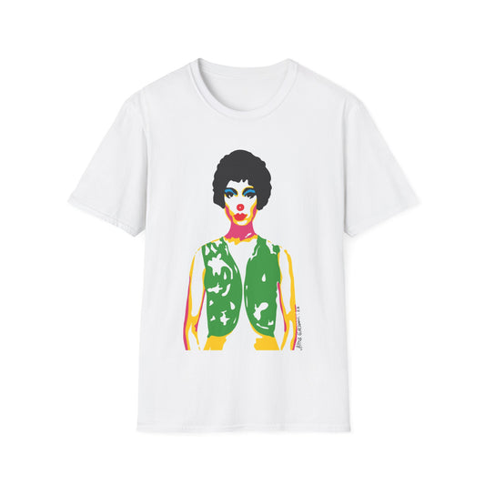 Pop Art Femme Portrait T-Shirt