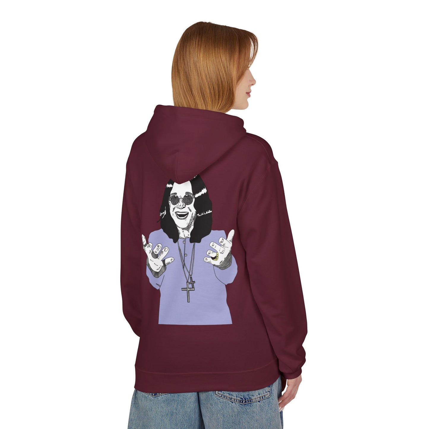 Rock Icons Unisex Midweight Softstyle Fleece Hoodie