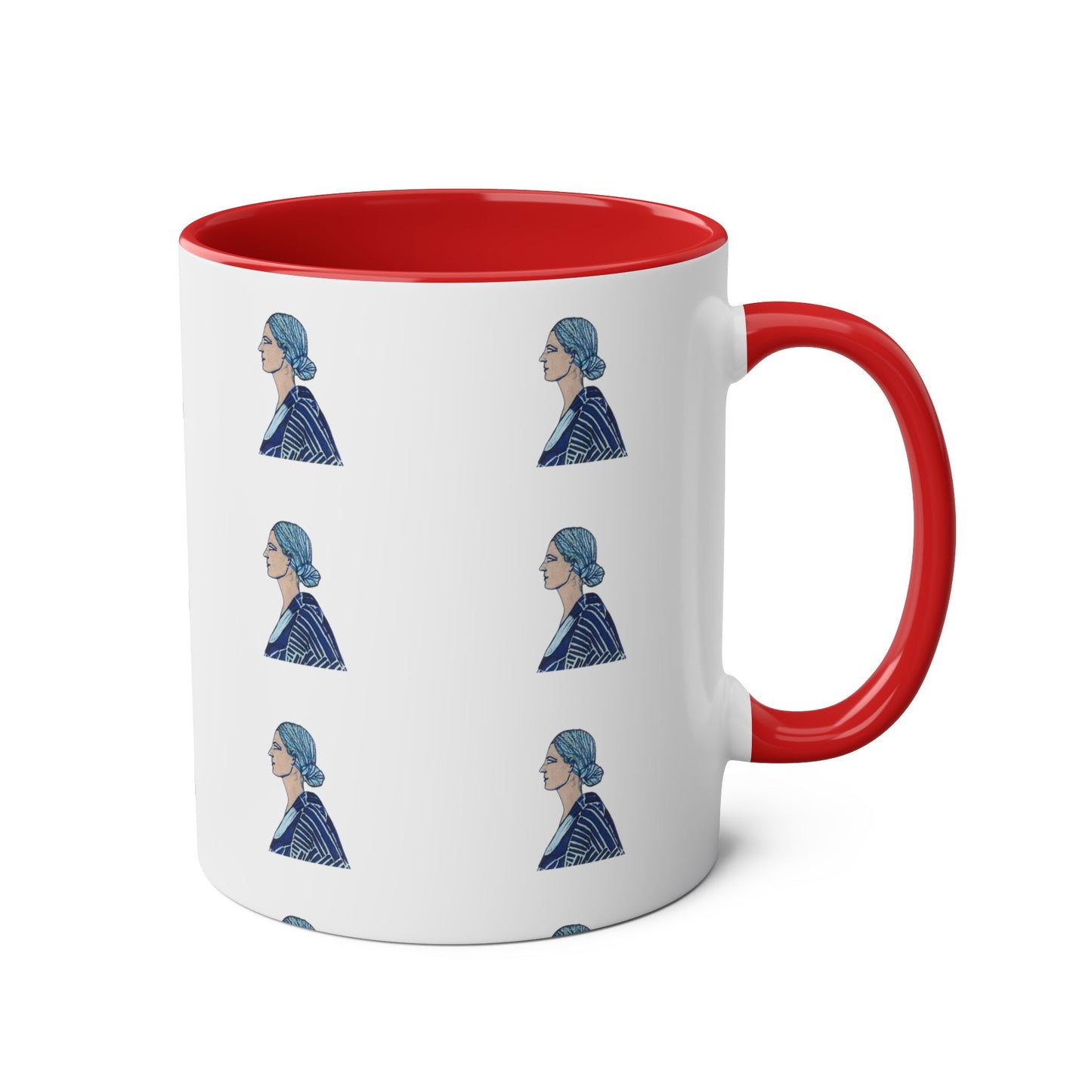 Art Nouveaux Lady mug