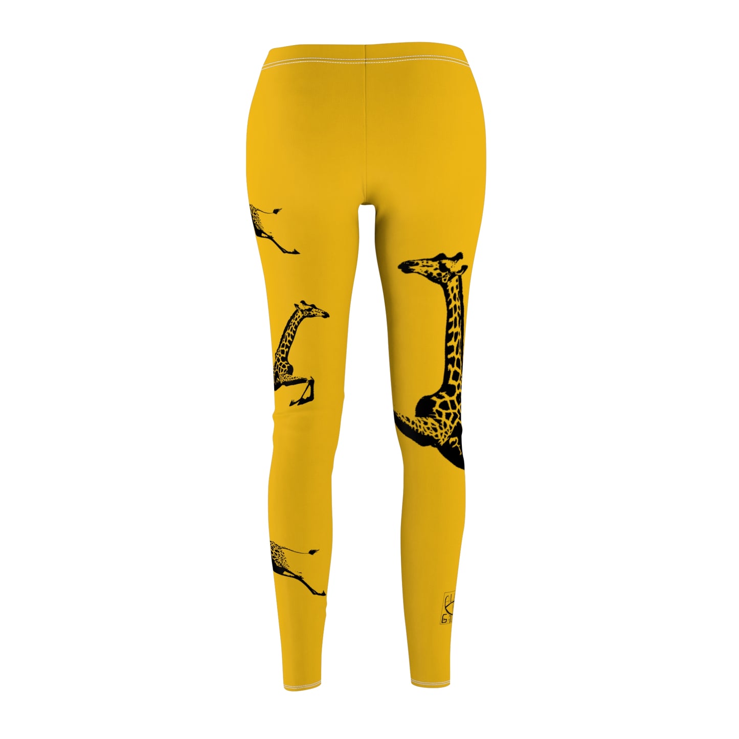 Giraffe Print Casual Leggings, Stylish Activewear, Yoga Pants, Gifts for Animal Lovers, Summer Fashion, Unique Workout Gear