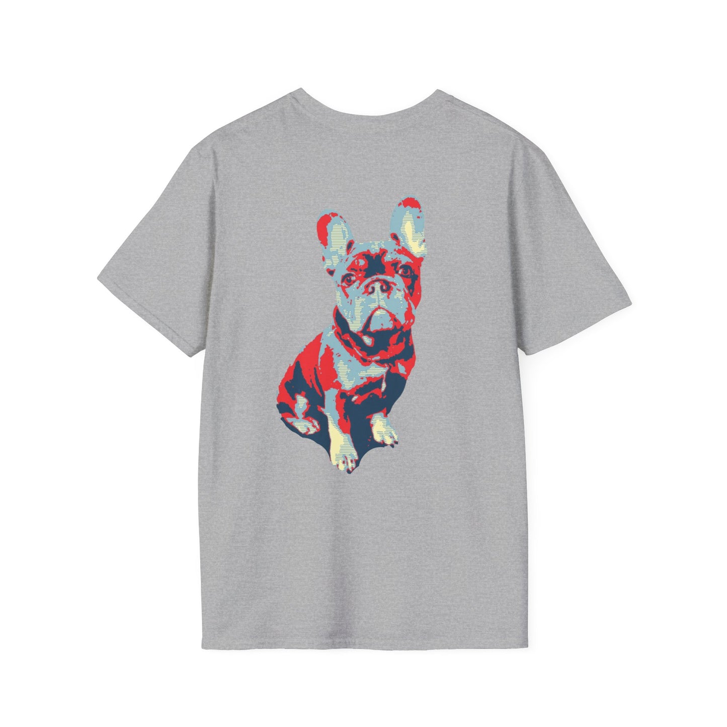 French Buldog Unisex Softstyle T-Shirt