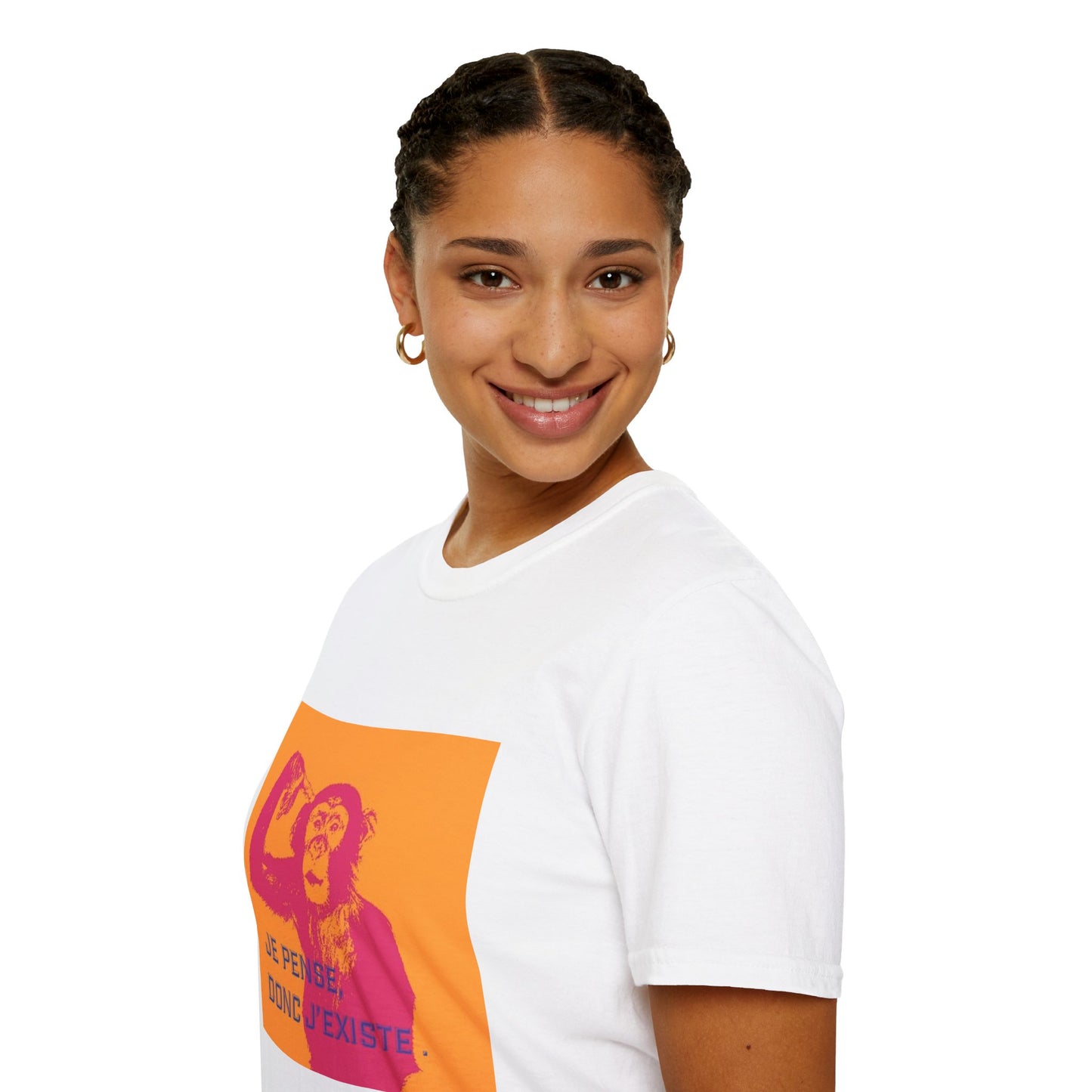 Philosophical Monkey Unisex Softstyle T-Shirt