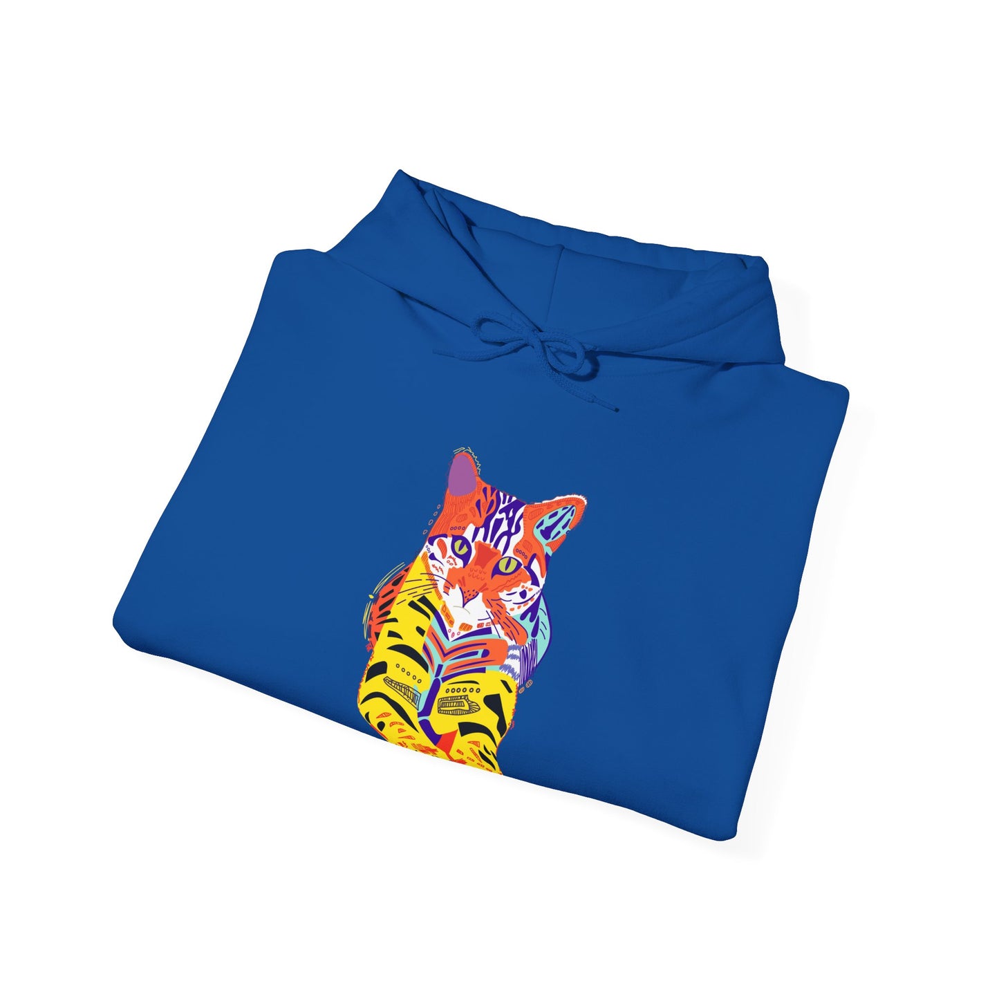 Tiger Cat Unisex Heavy Blend™ Hooded Sweatshirt
