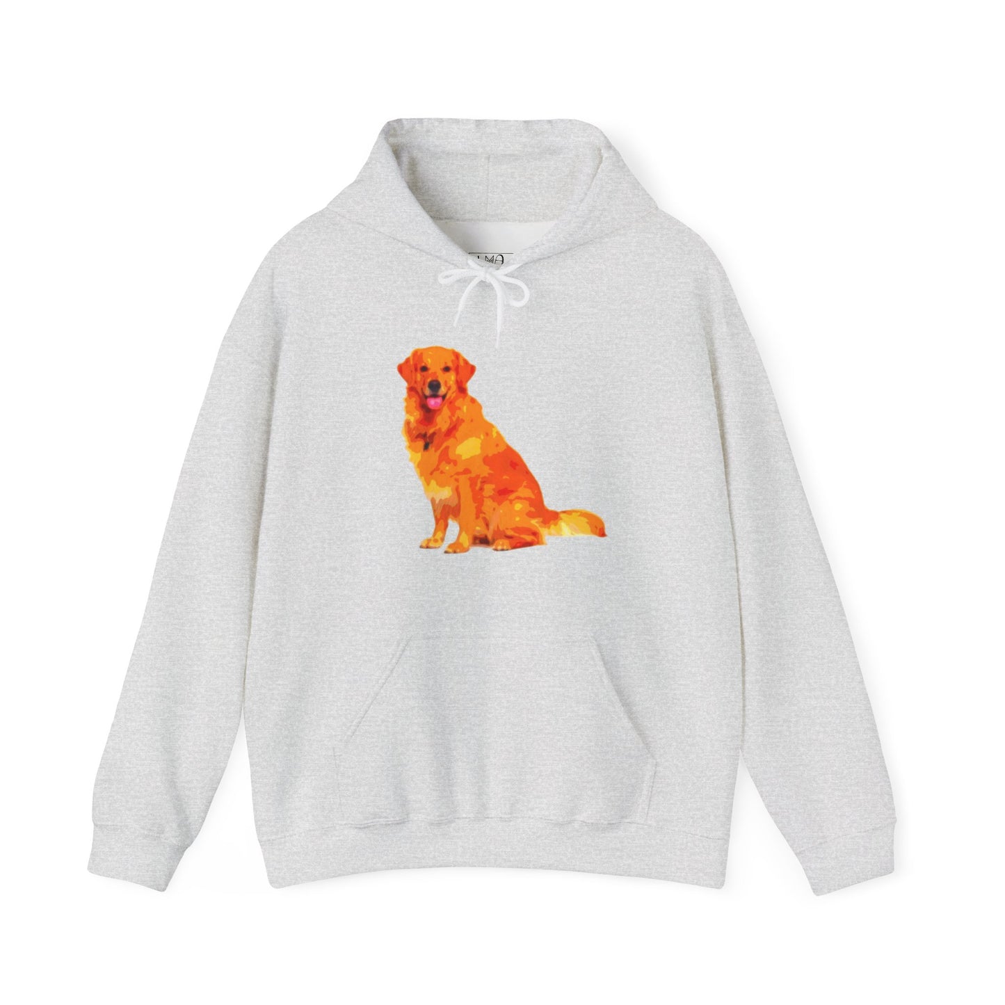 Vibrant Golden Retriever Hoodie, Pet Lover Gift, Cozy Sweatshirt, Animal Art Apparel, Dog Mom Outfit, Christmas Wear, Cute Canine Fashion
