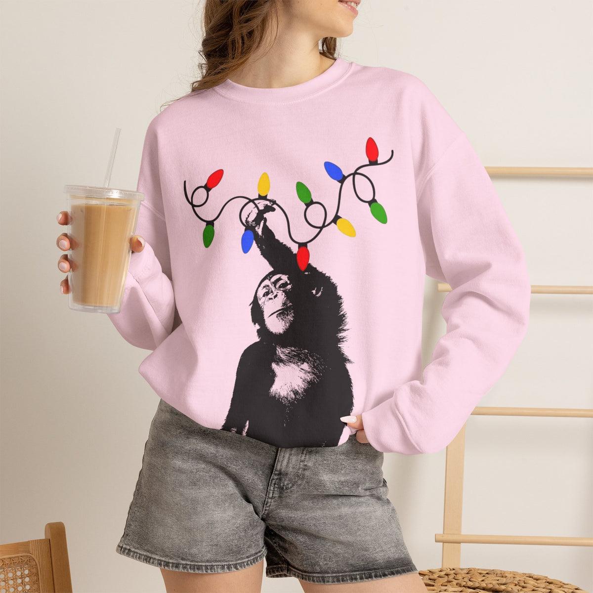 Cheeky Christmas Unisex Heavy Blend™ Crewneck Sweatshirt