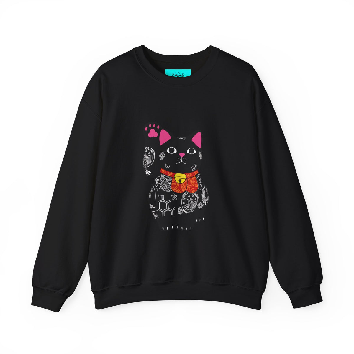Good luck cat Unisex Heavy Blend™ Crewneck Sweatshirt