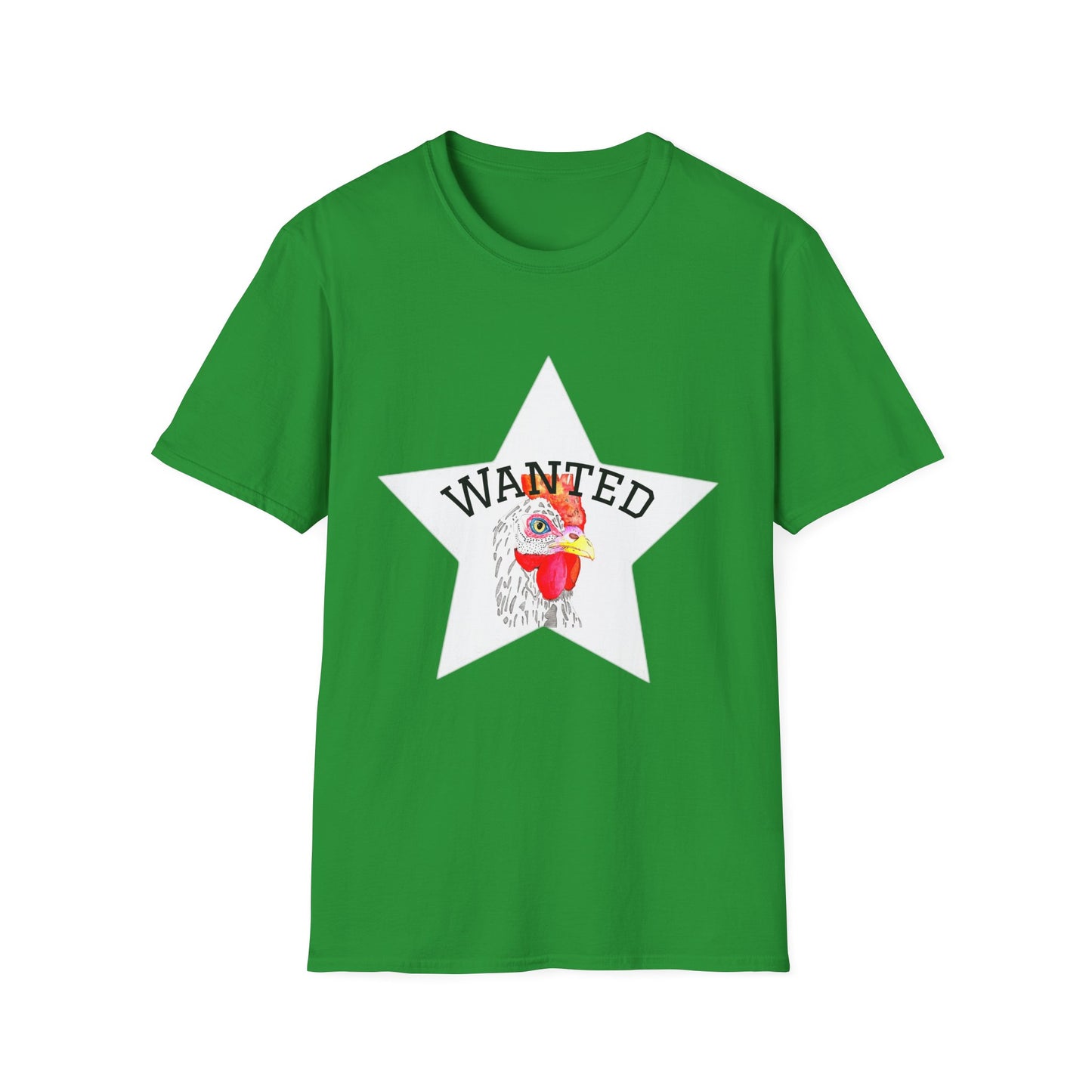 Wanted Heart T-Shirt | Unisex Softstyle Tee for Animal Lovers, Unique Gift, Casual Wear, Valentine's Day, Birthday, Fun Graphics