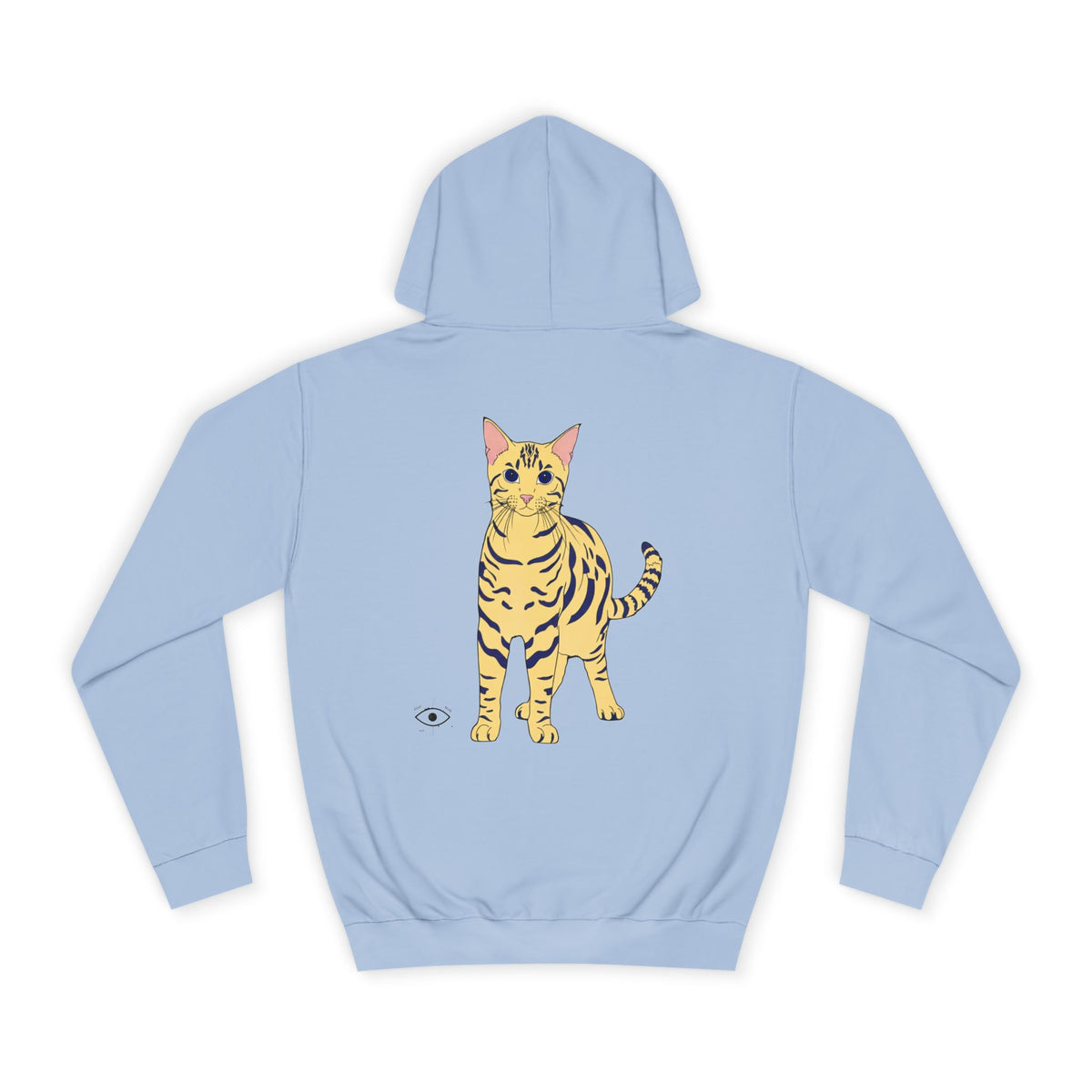 Benjamin The Cat Unisex College Hoodie