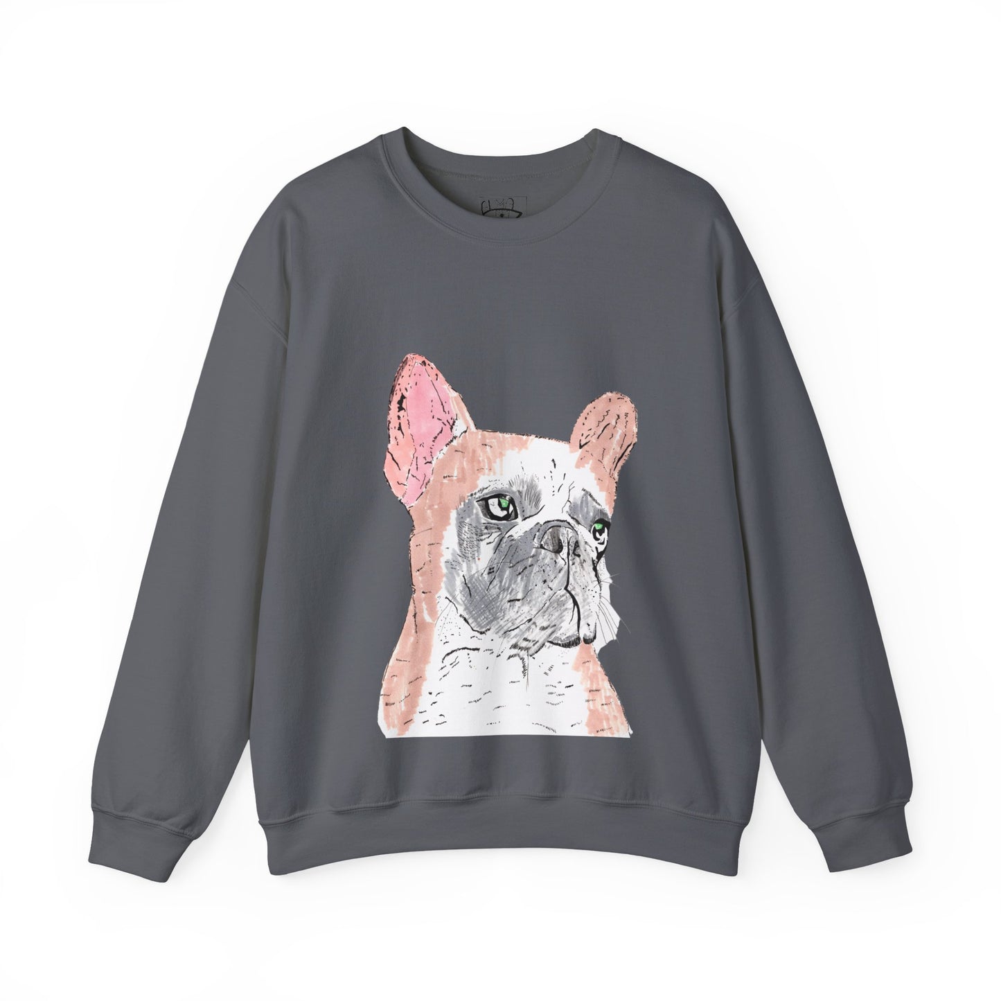 French Bulldog Art Sweatshirt - Cozy Unisex Crewneck for Dog Lovers