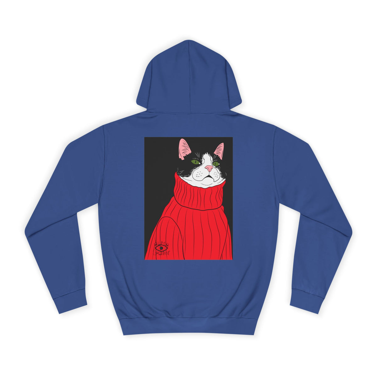 Lazy cat Unisex College Hoodie