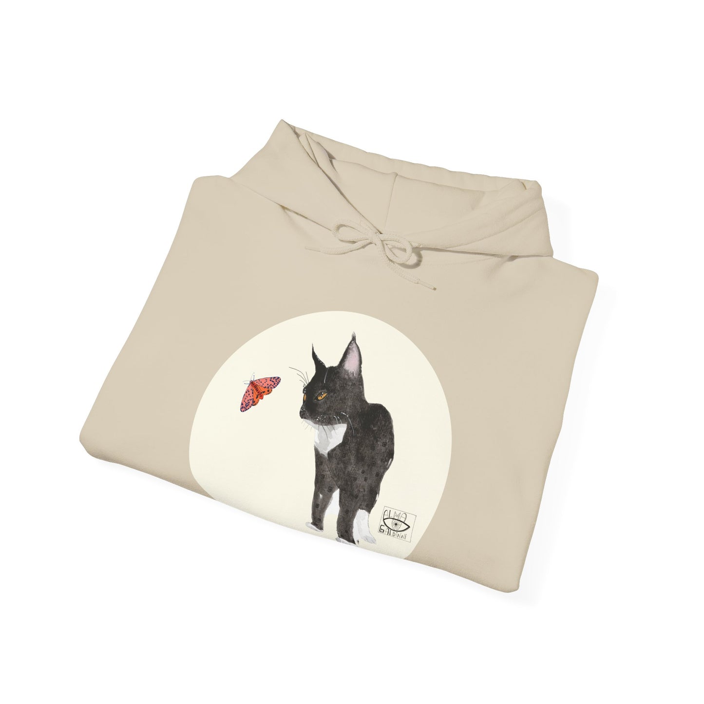 Cat-Inspired Heavy Blend Hoodie, Cozy Animal Sweatshirt, Pet Lover Gift, Unisex Graphic Hooded Sweatshirt, Cute Cat Apparel, Perfect [...]