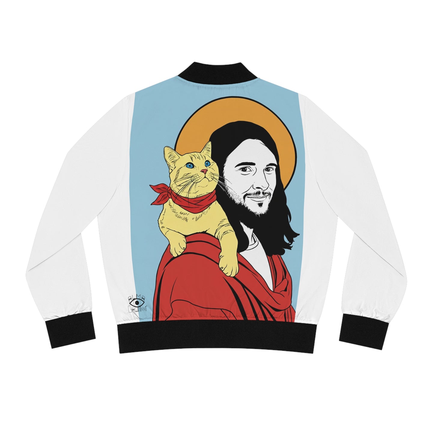 Jesus Women's Bomber Jacket (AOP)