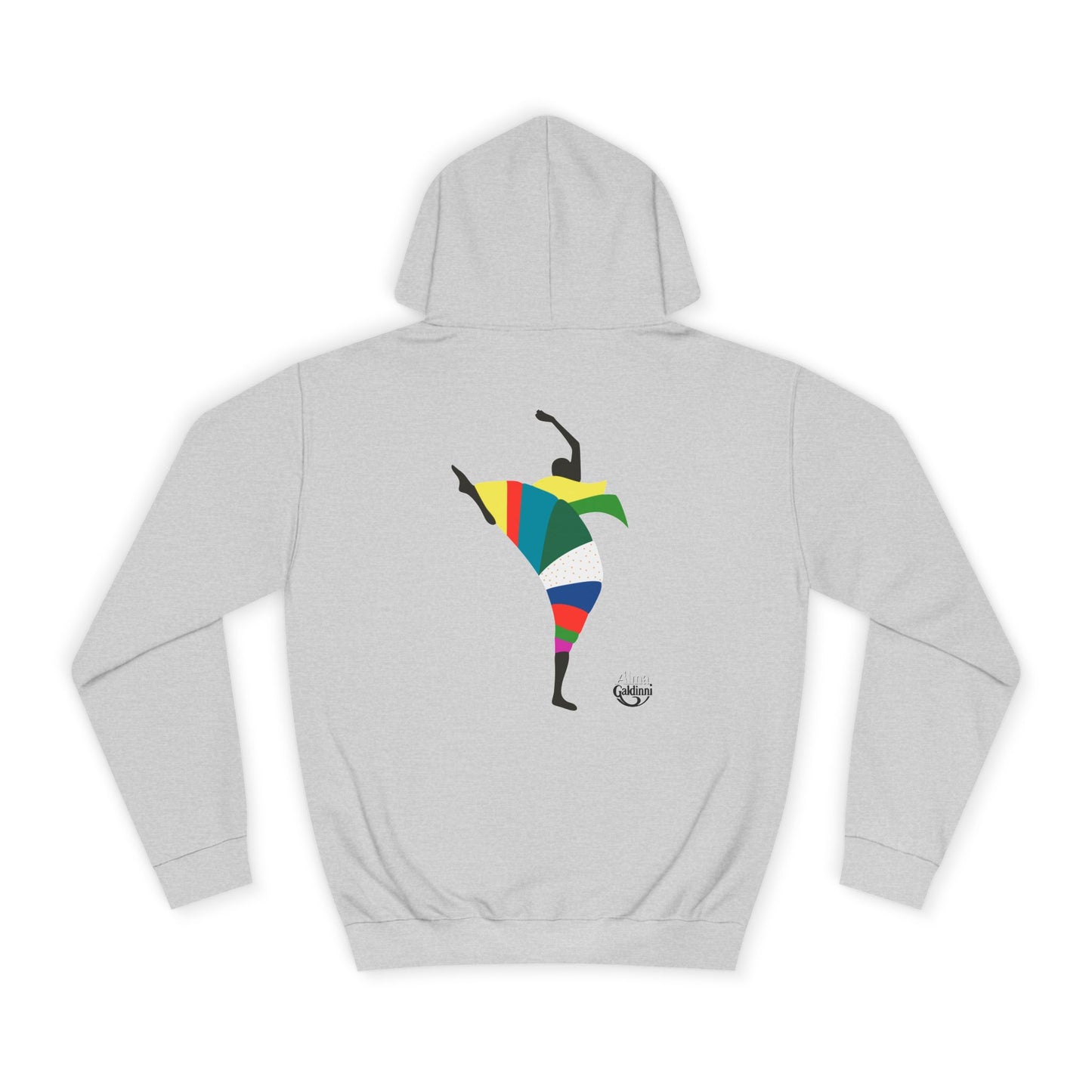 Colorful Dancer Unisex College Hoodie - Stylish Daily Wear