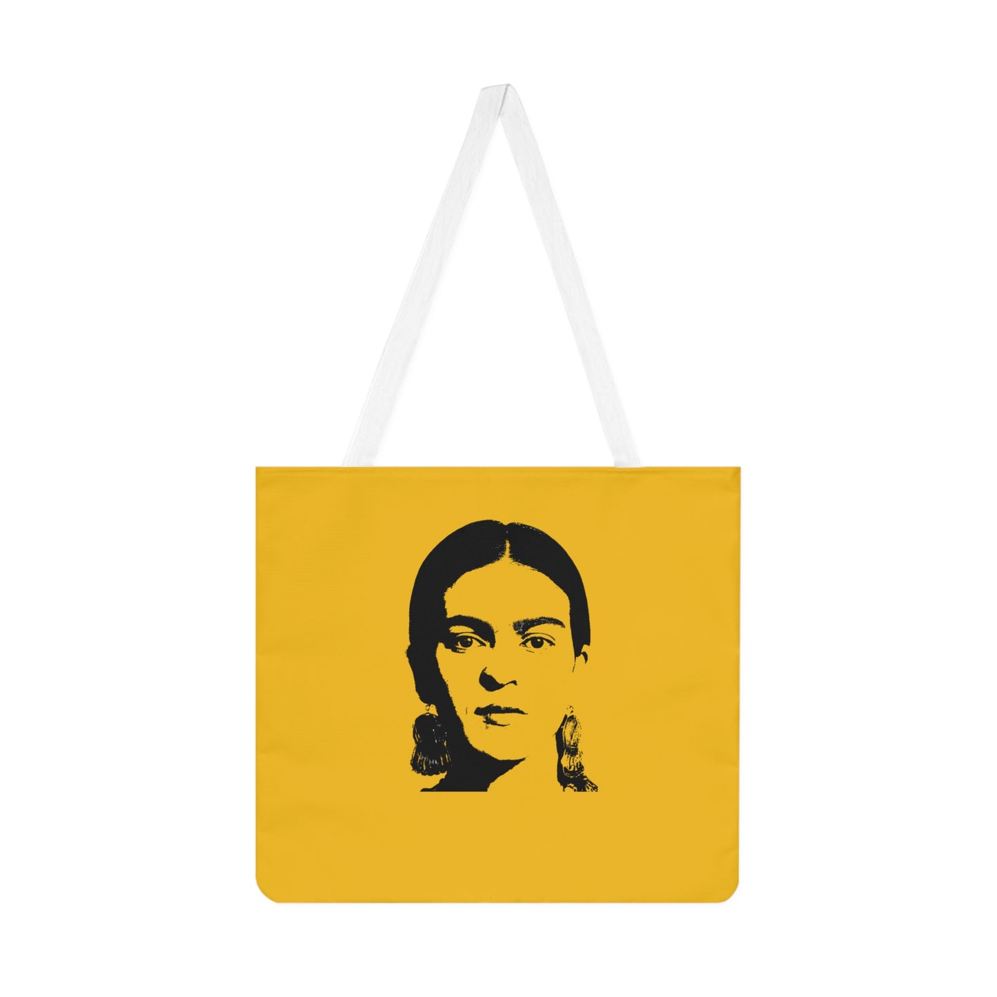 Frida Kahlo Inspired Shoulder Tote Bag, Artistic Tote, Eco-Friendly Bag, Unique Gift, Women's Fashion Accessory, Everyday Tote