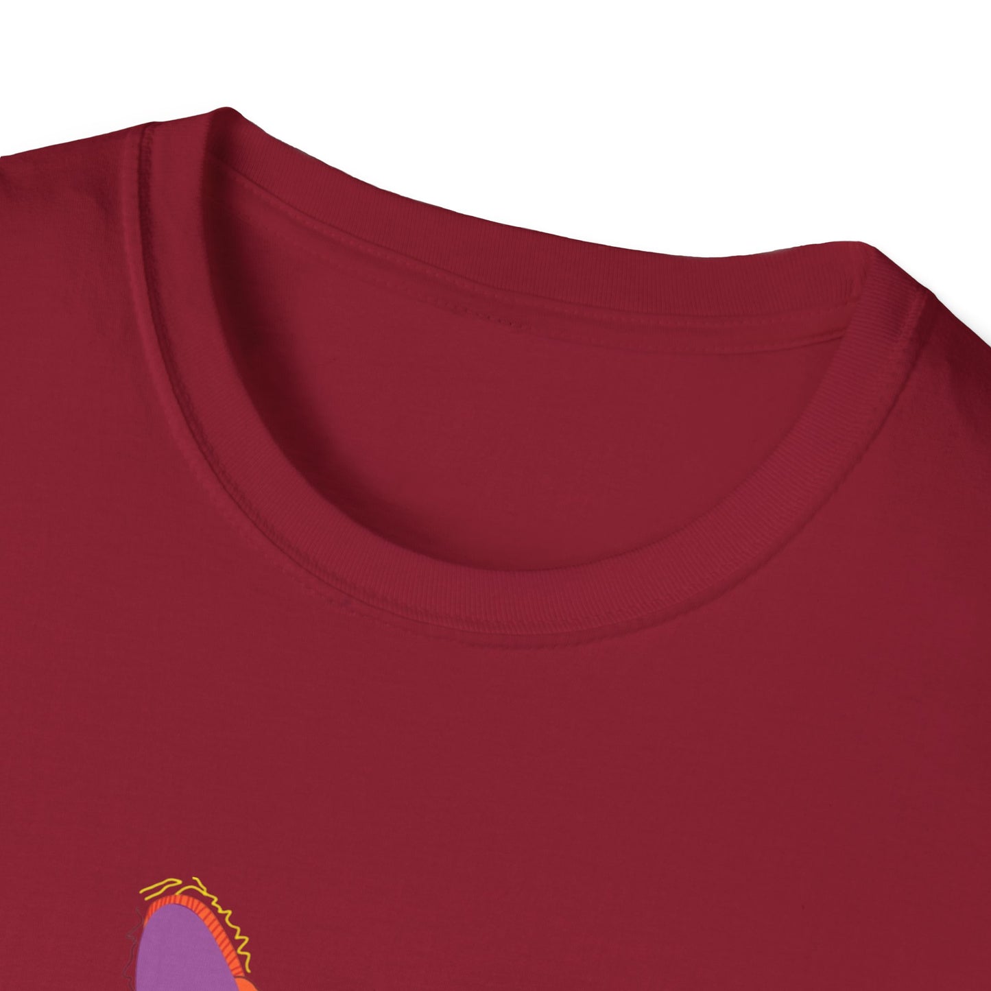 Vibrant Tiger Graphic Unisex Softstyle T-Shirt
