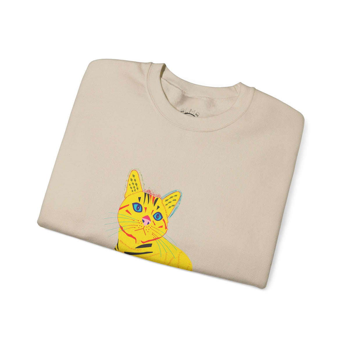 Yellow Cat Unisex Heavy Blend™ Crewneck Sweatshirt