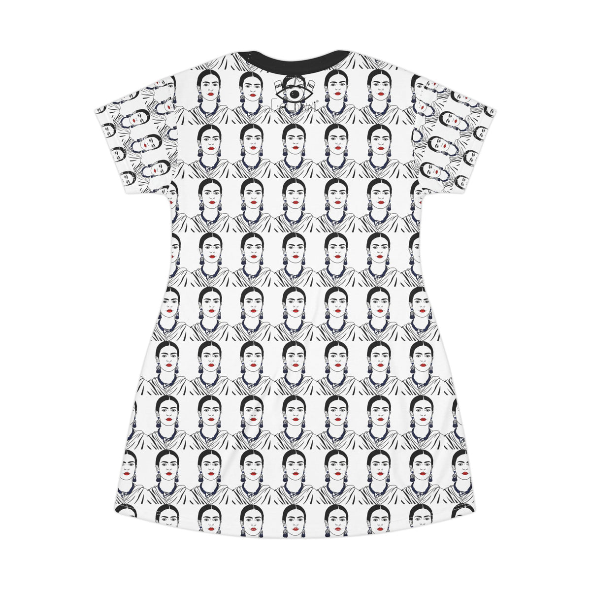 Frida Kahlo T-Shirt Dress (AOP)
