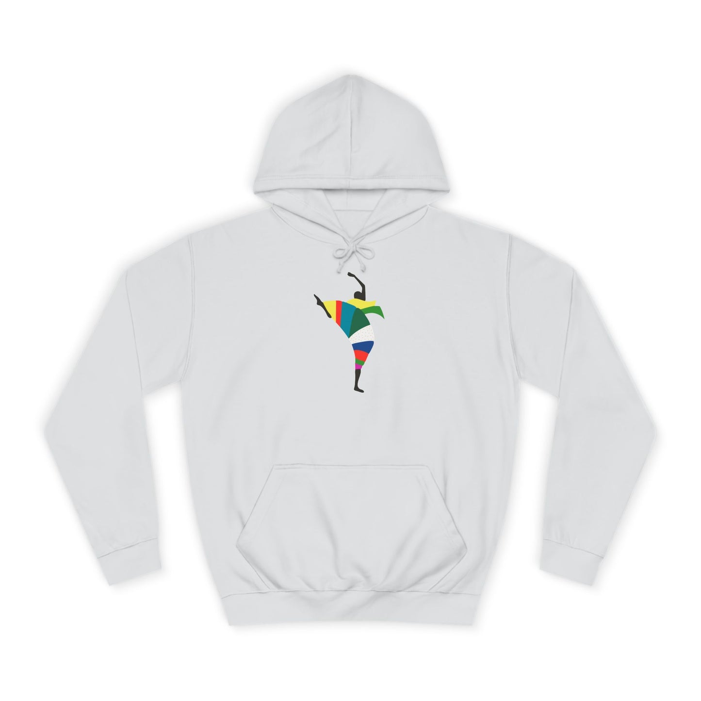 Colorful Dancer Unisex College Hoodie - Stylish Daily Wear
