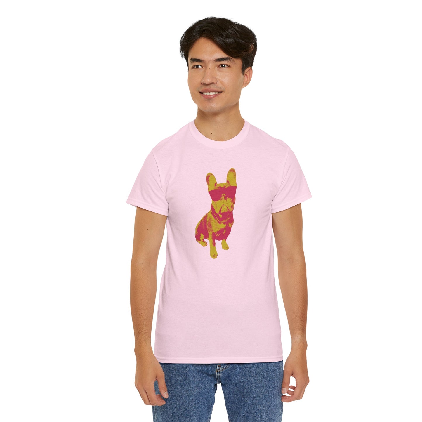 French Buldog Unisex Heavy Cotton Tee
