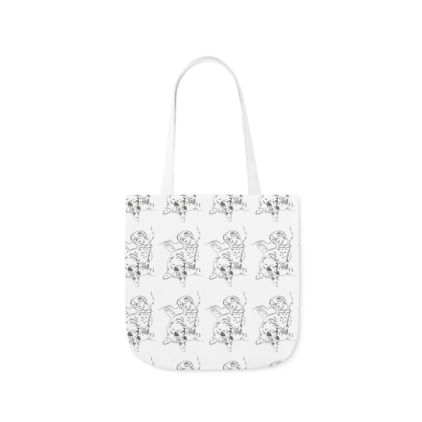 Abstract Cat tote bag