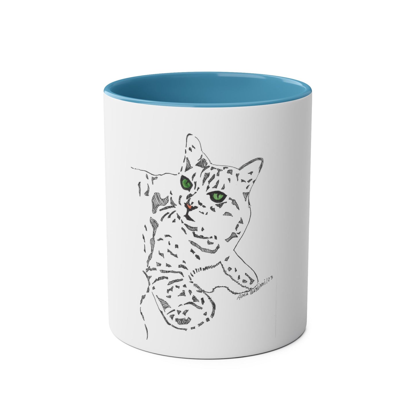 Abstract Ben The Cat