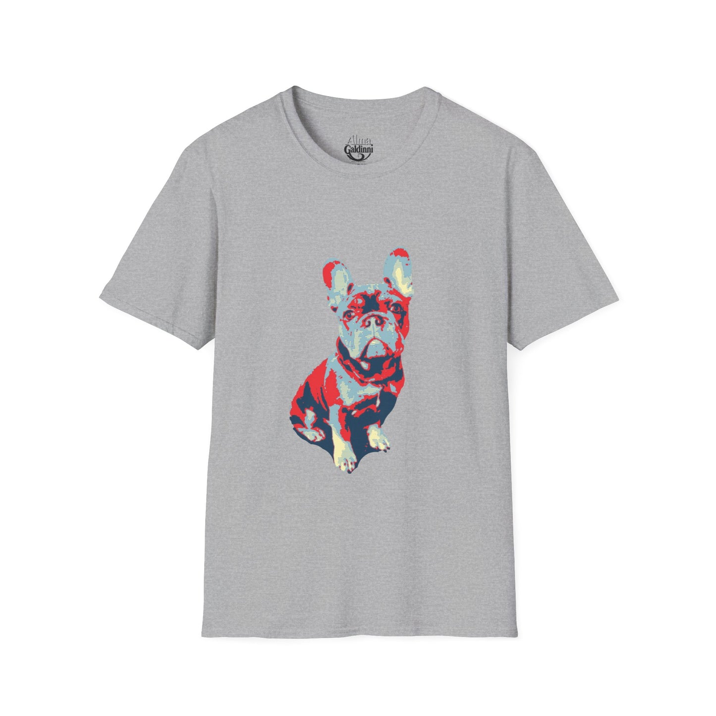 French Buldog Unisex Softstyle T-Shirt