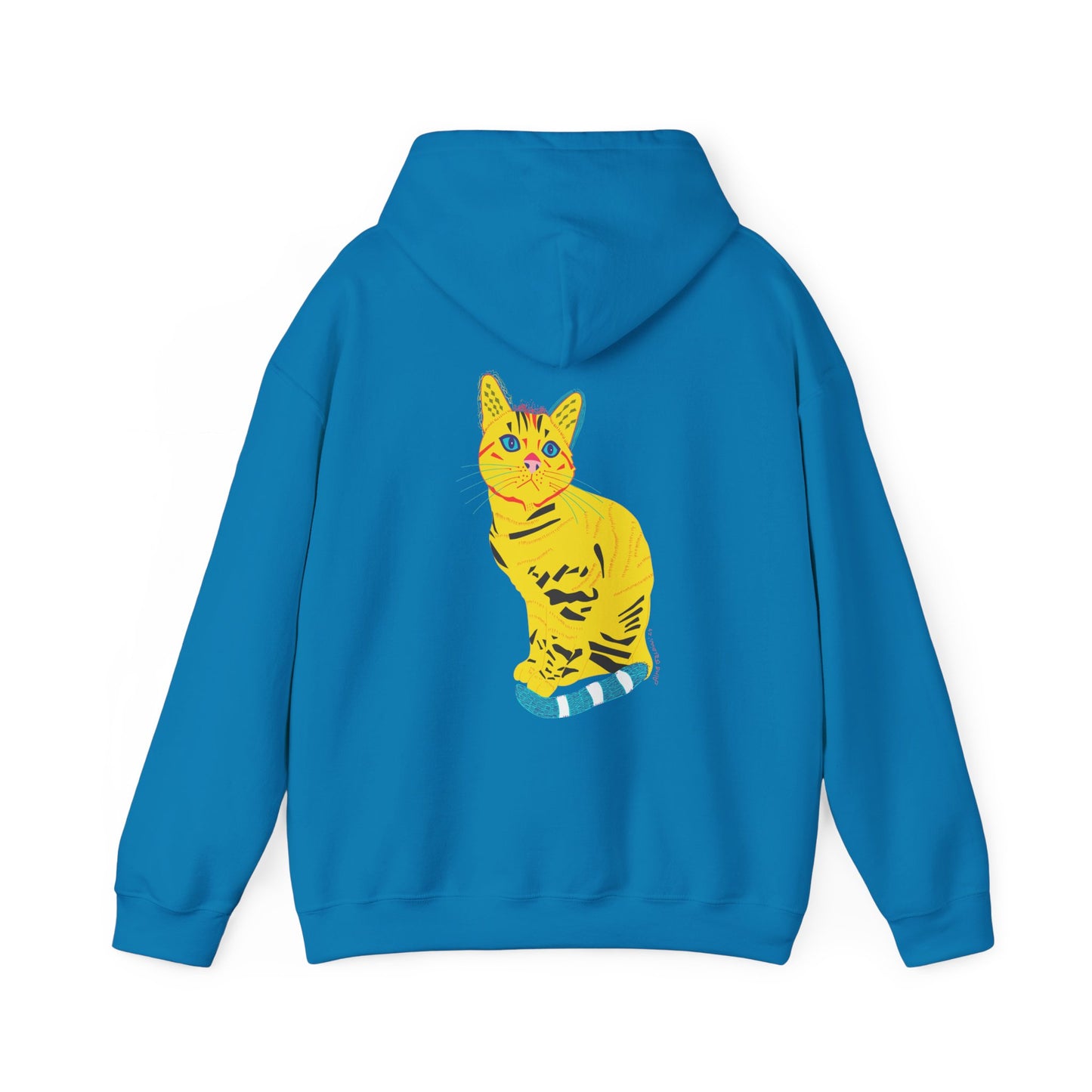 Yellow Cat Unisex Heavy Blend™ Hooded Sweatshirt