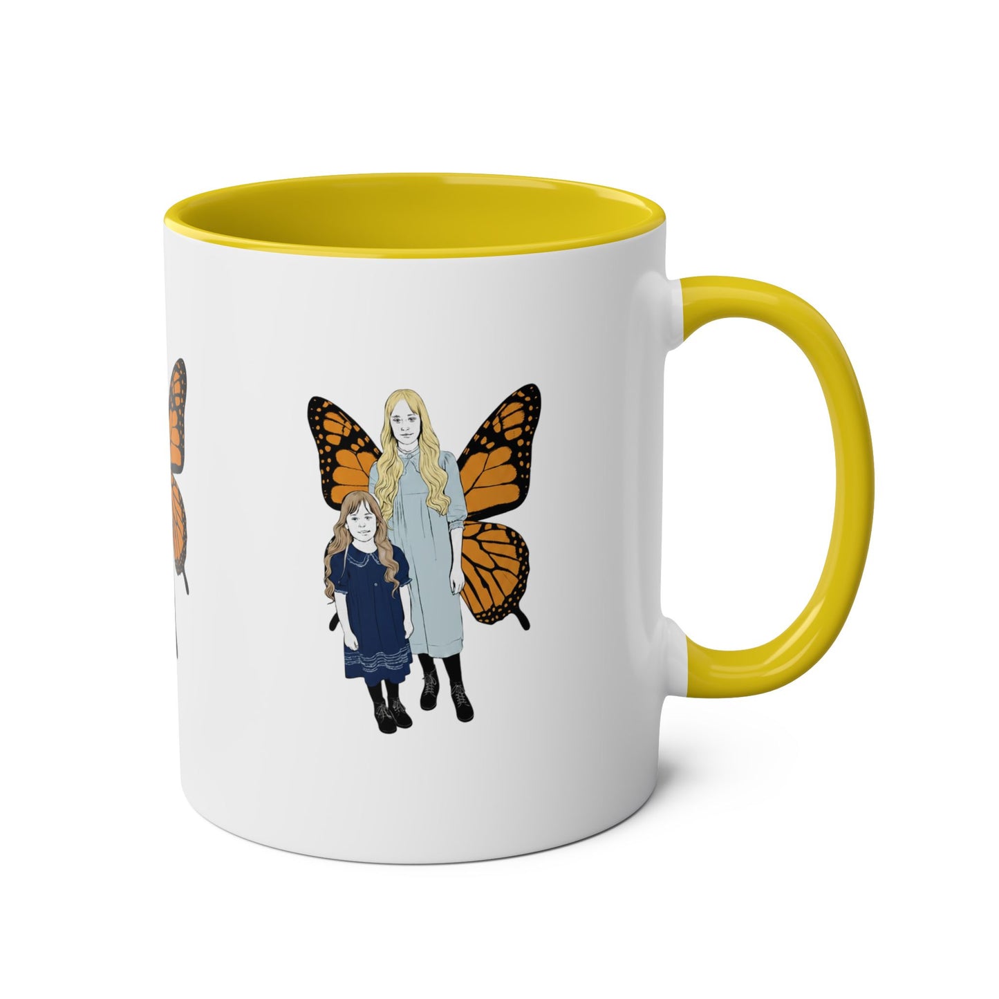 Edwardians children Two-Tone Coffee Mugs, 11oz
