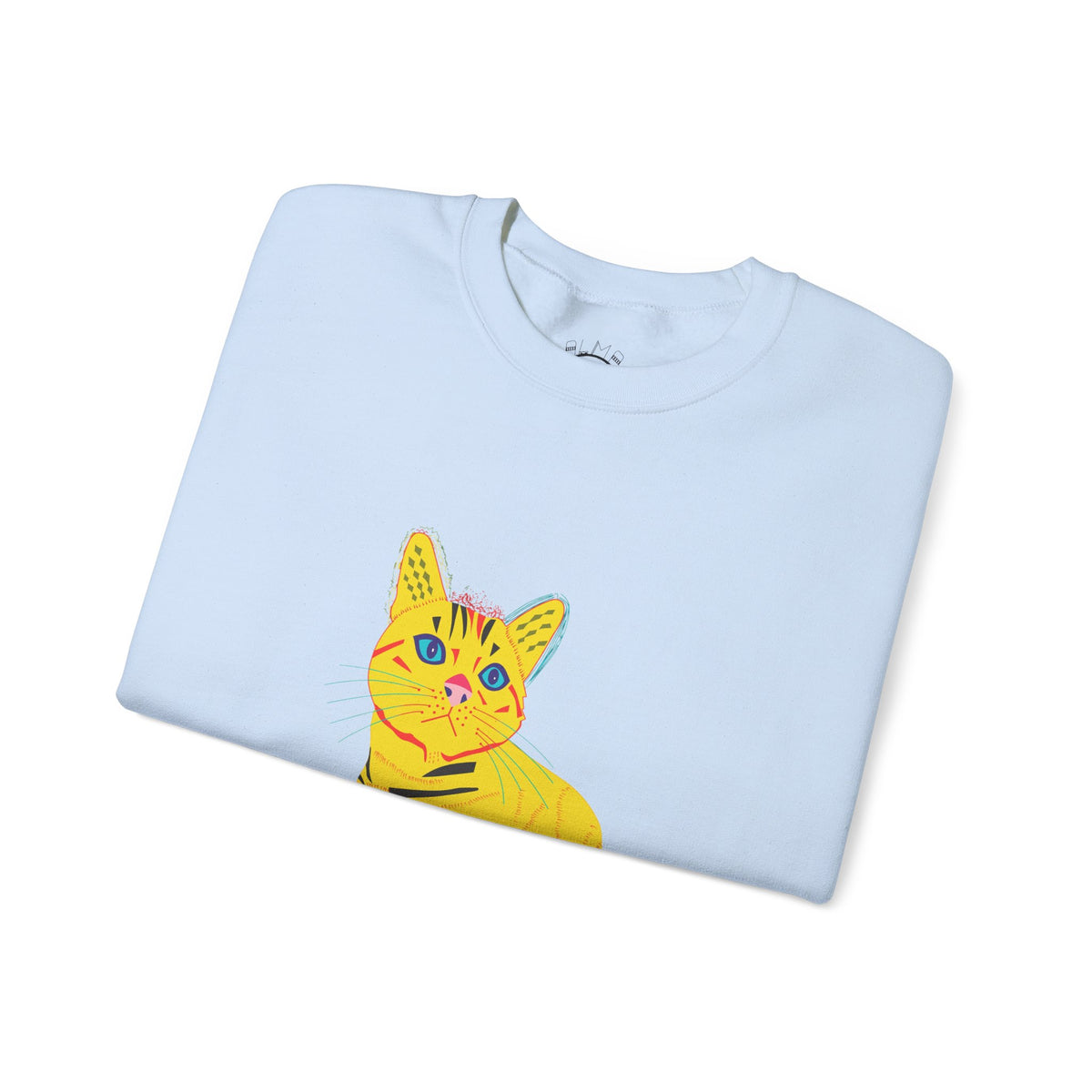 Yellow Cat Unisex Heavy Blend™ Crewneck Sweatshirt