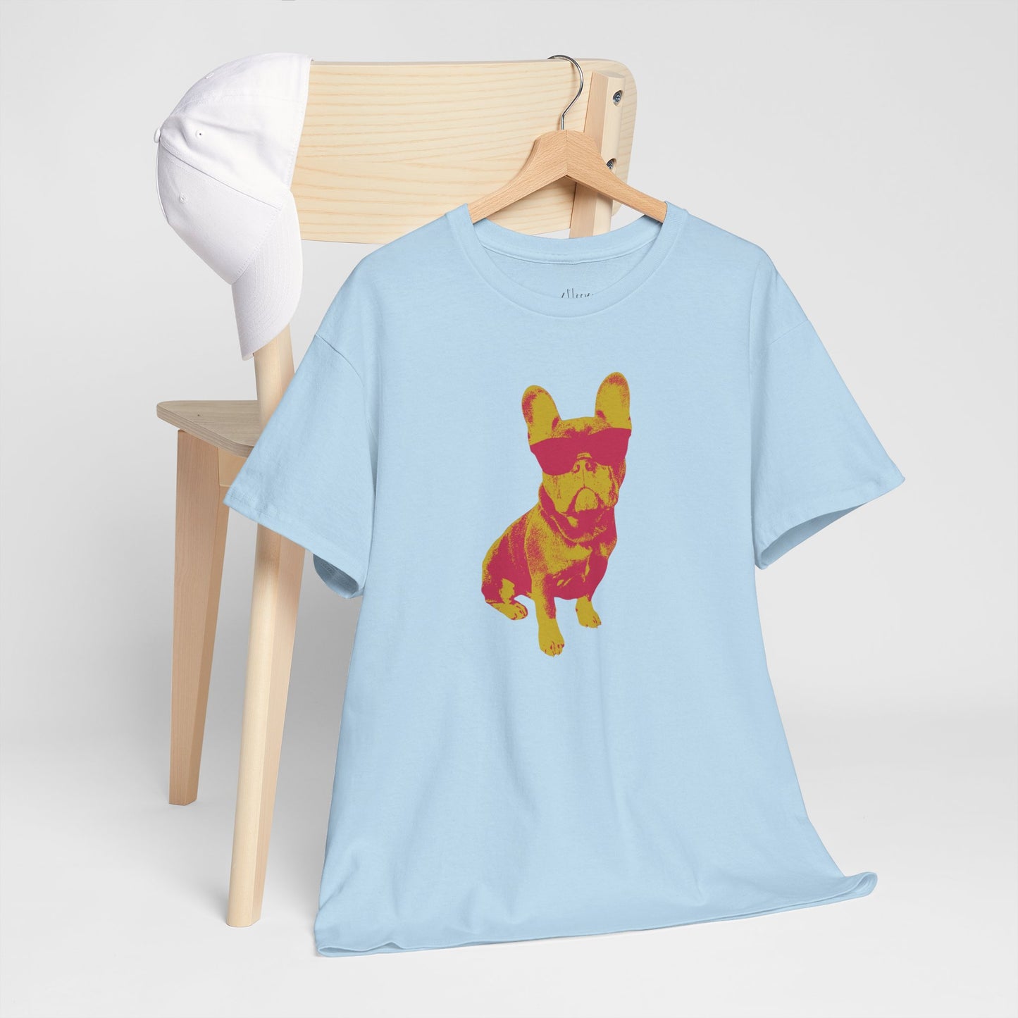French Buldog Unisex Heavy Cotton Tee