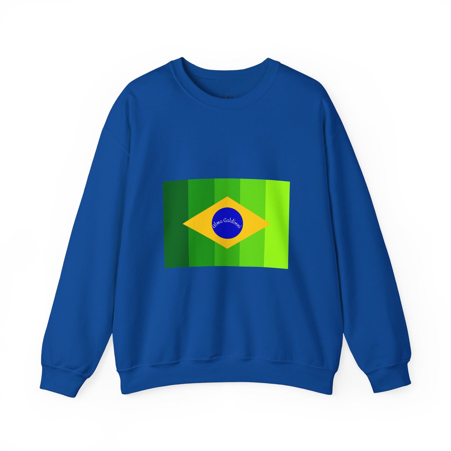 Brazilian flag Unisex Heavy Blend™ Crewneck Sweatshirt