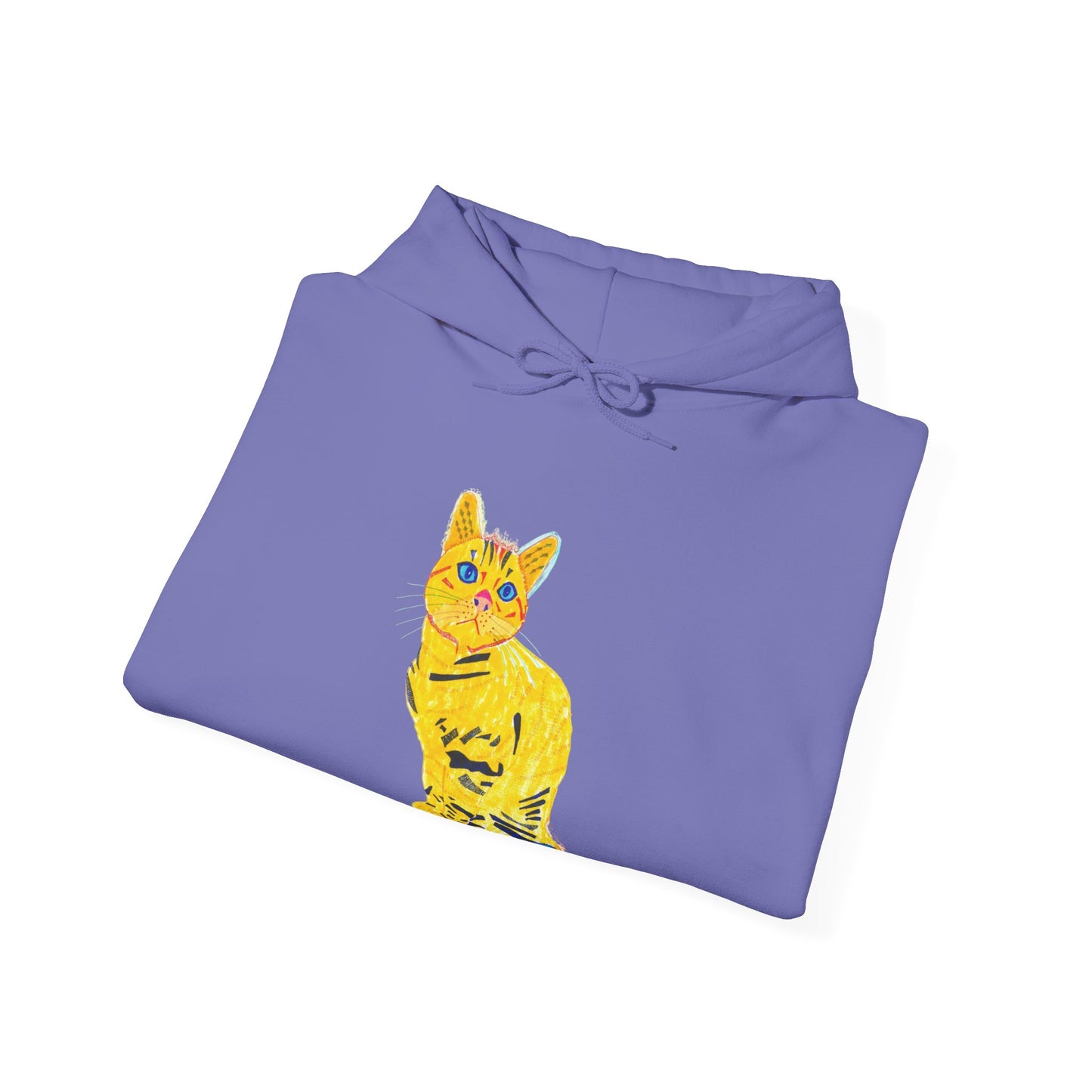 Yellow Cat Unisex Heavy Blend™ Hooded Sweatshirt