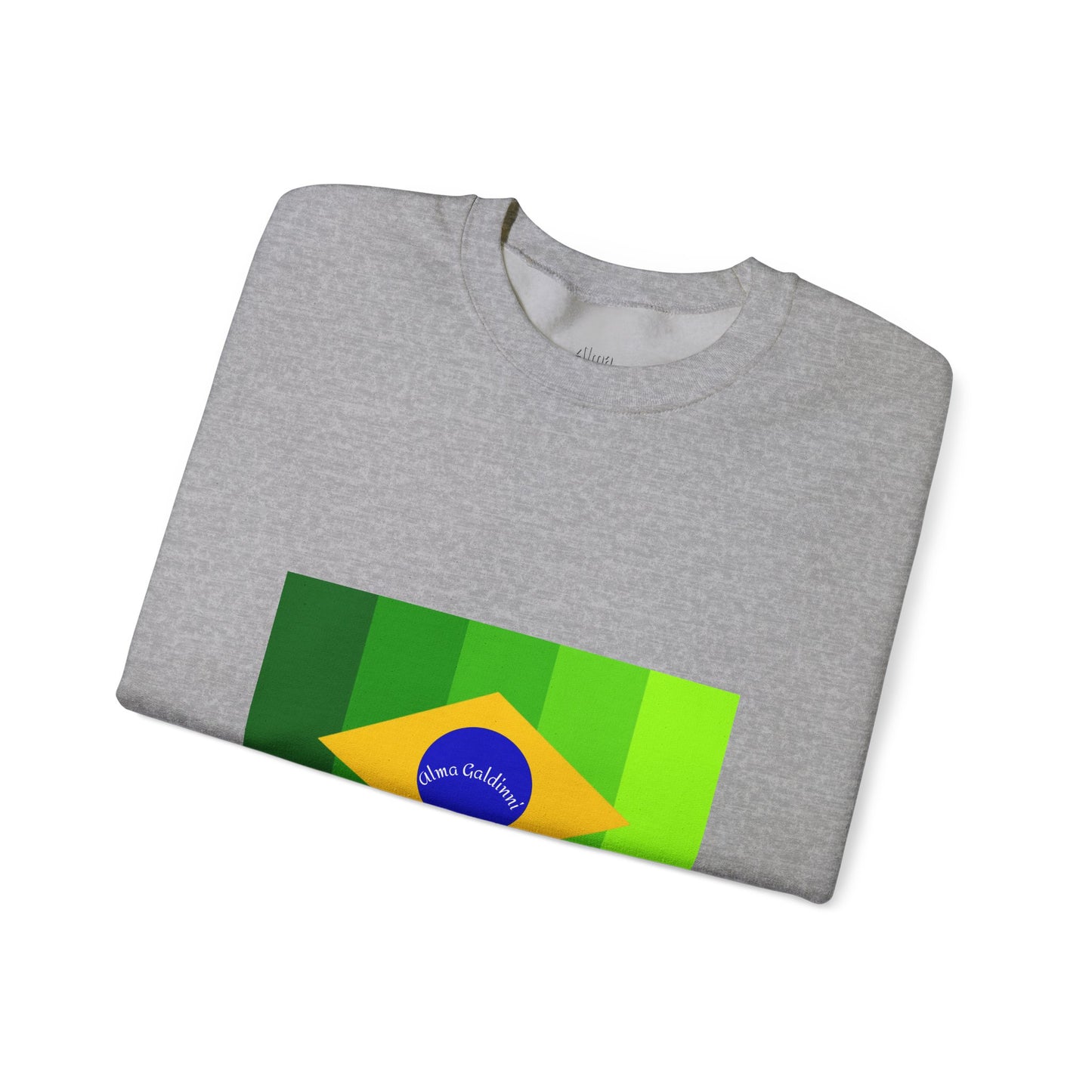 Brazilian flag Unisex Heavy Blend™ Crewneck Sweatshirt