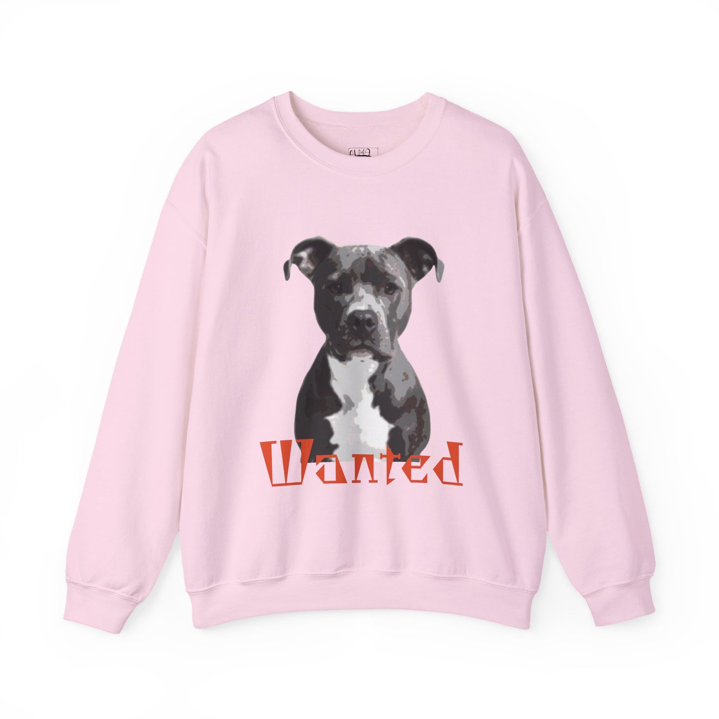Wanted Dog Sweatshirt, Cozy Crewneck, Animal Lover Gift, Pet Enthusiast Apparel, Casual Unisex Top