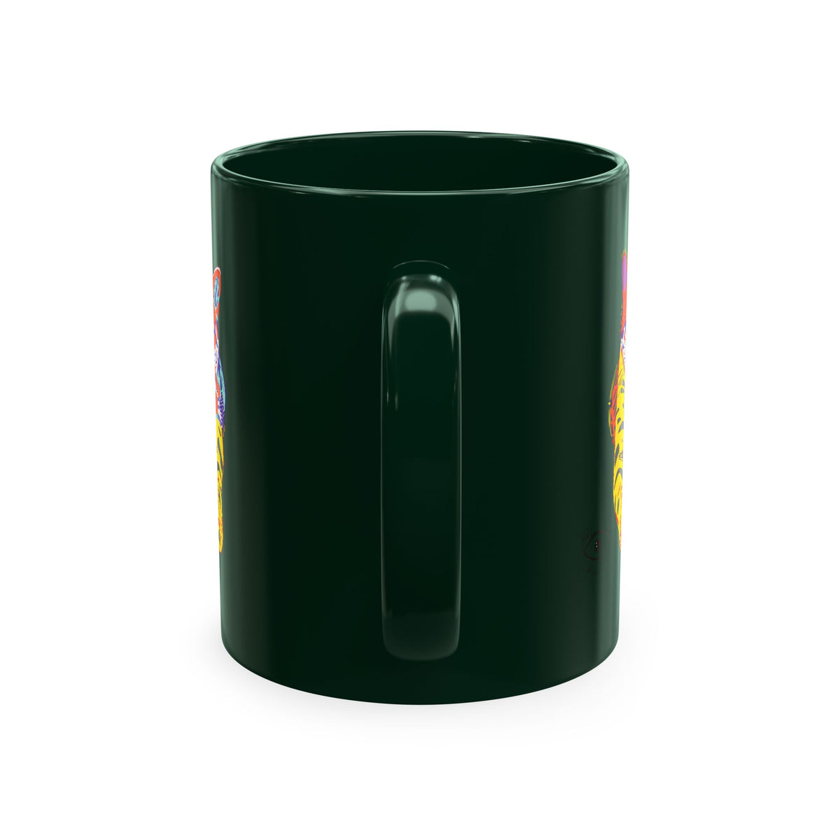 Tiger Cat Traditional Ceramic Mug