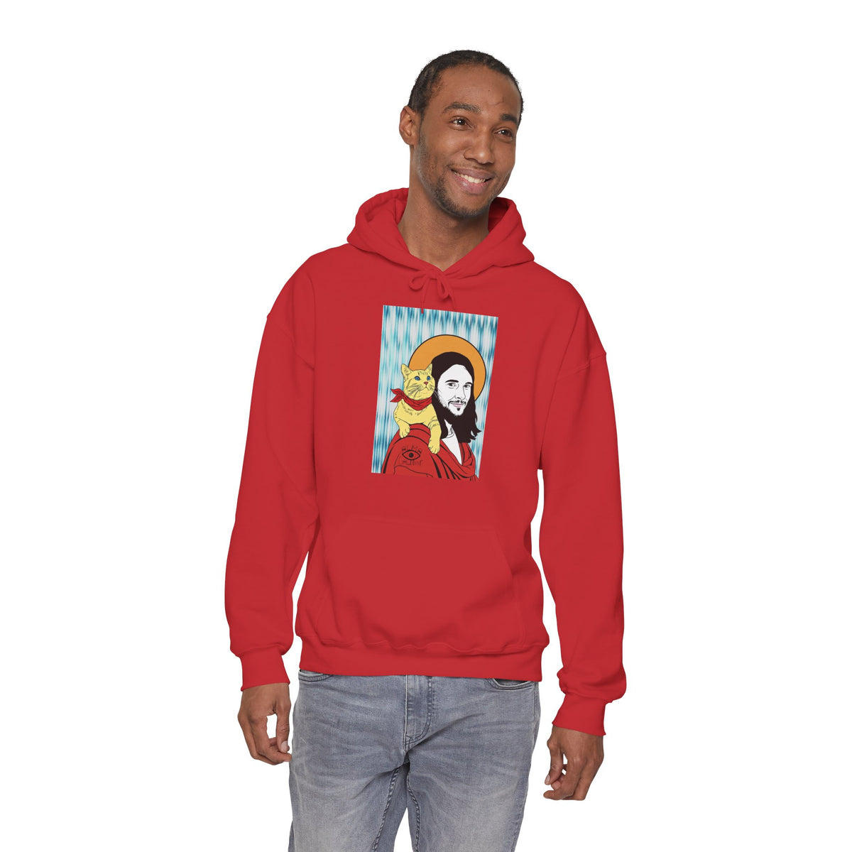 Jesus Unisex Heavy Blend™ Hooded Sweatshirt