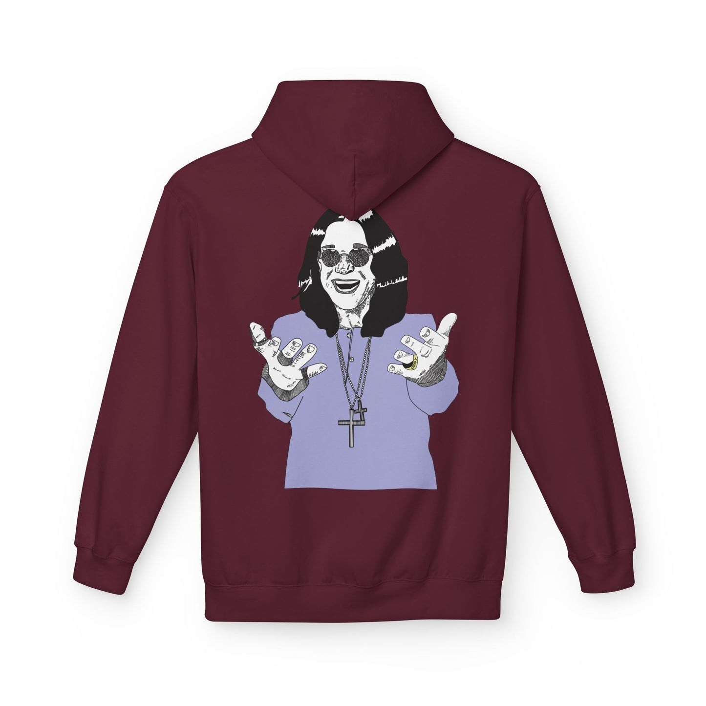 Rock Icons Unisex Midweight Softstyle Fleece Hoodie