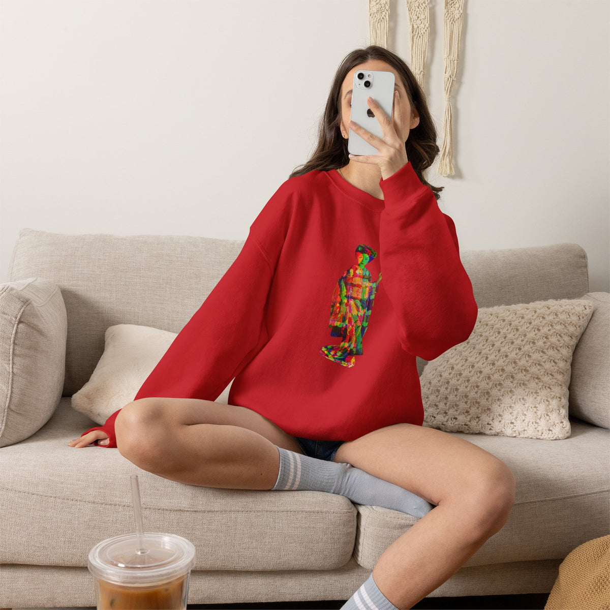 Neon Gueixa Unisex Heavy Blend™ Crewneck Sweatshirt