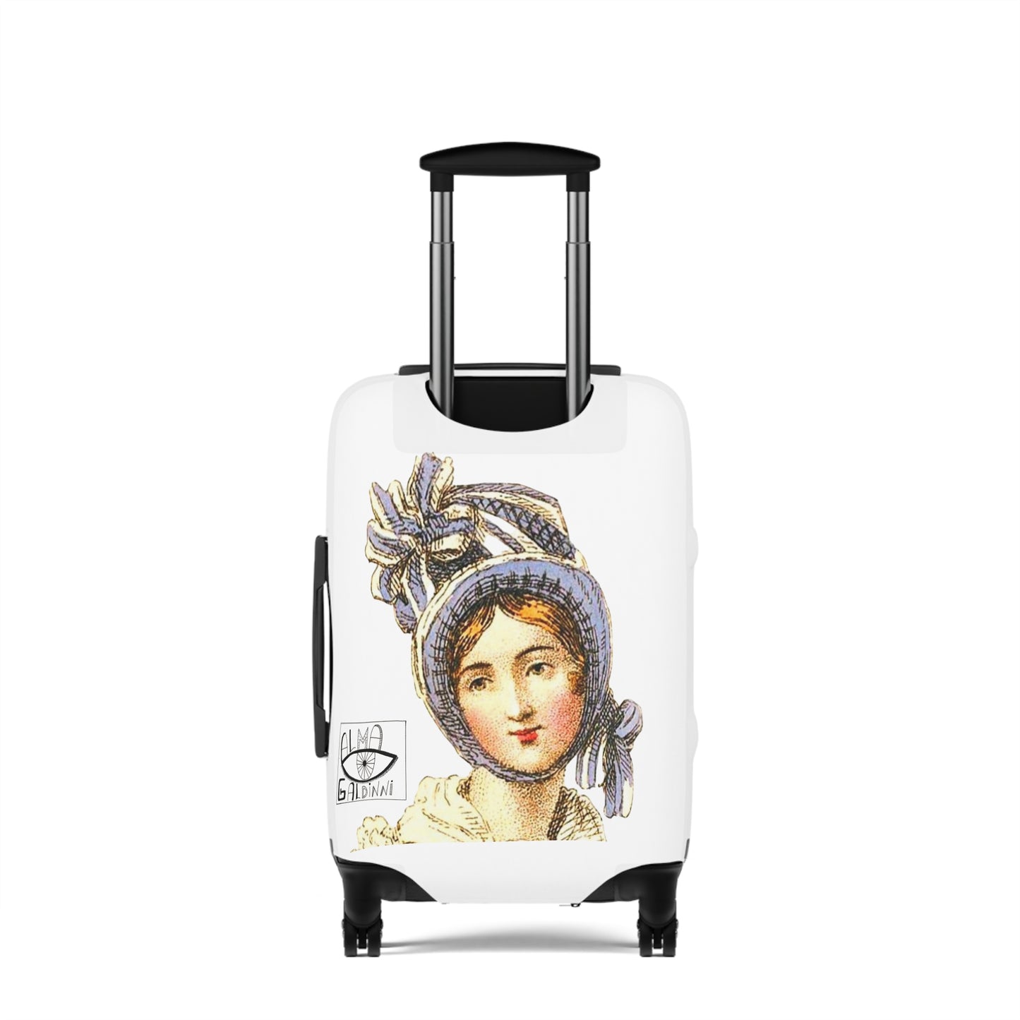Jane Austen Inspired Luggage Cover, Personalized Travel Accessory, Unique Gift for Travelers, Suitcase Protector, Elegant Travel Decor, [...]