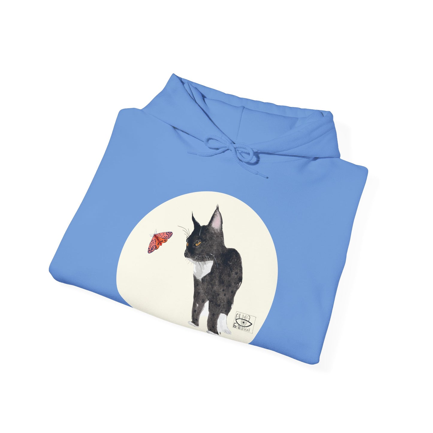 Cat-Inspired Heavy Blend Hoodie, Cozy Animal Sweatshirt, Pet Lover Gift, Unisex Graphic Hooded Sweatshirt, Cute Cat Apparel, Perfect [...]